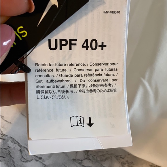 Nike Pro UV Long Sleeve ‘White’ Golf Shirt Woman’s Size XXL - Picture 3 of 5